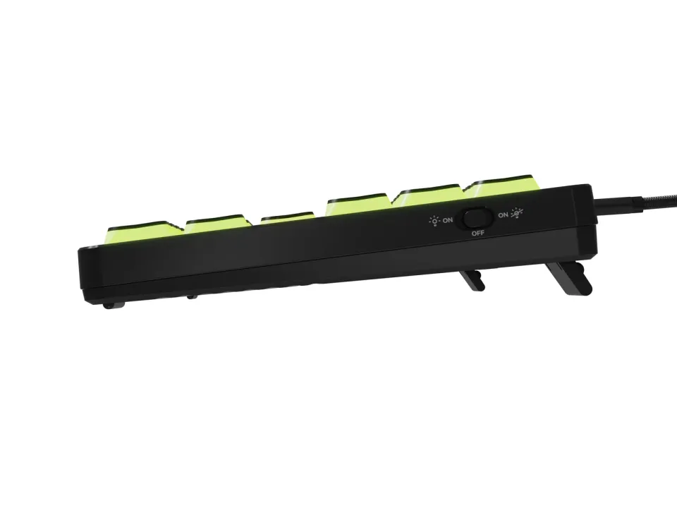 Mechanická herní klávesnice Genesis THOR 430 TKL/Drátové USB-A/US/Černá