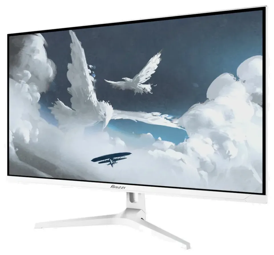 AROZZI NOVA herní monitor 32" 32T2K180 White/ LED/ 2560x1440/ 180Hz/ IPS/ 1000:1/ 1ms/ 2xHDMI/ DP/ bílý