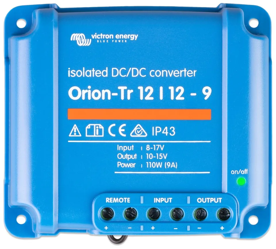 Victron Orion-Tr 12/12 V-9 A (110 W) DC-DC konvertor, izolovaný, IP43