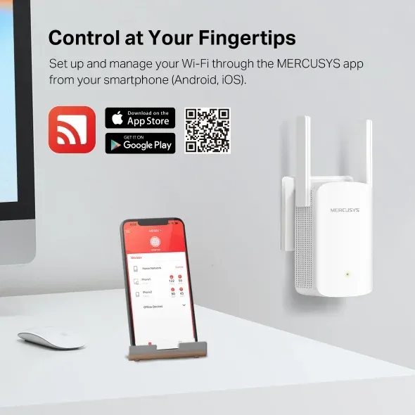 Mercusys ME60X - AX1500 Wi-Fi 6 opakovač signálu