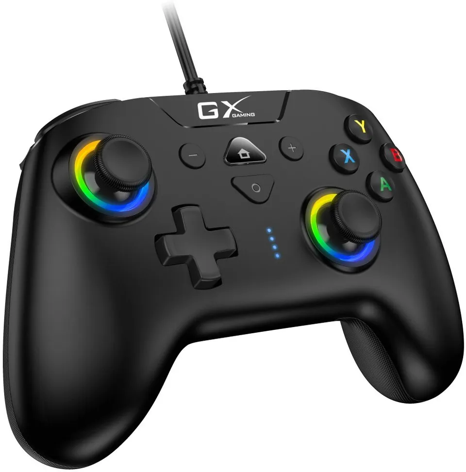 Genius GX Gaming GX-23UV, Gamepad, drátový, duální vibrace, pro PC, Switch, Swit