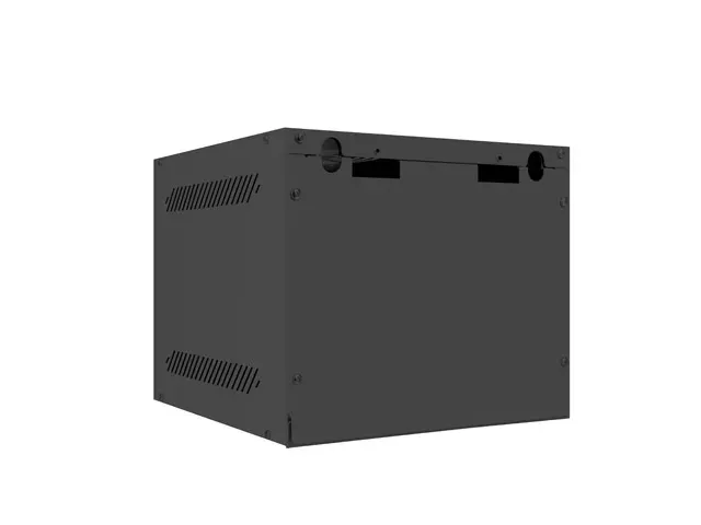 LANBERG RACKOVÁ SKŘÍŇ 10" NÁSTĚNNÁ 4U/280X310 (FLAT PACK) S PROSKLENÝMI DVEŘMI ČERNÁ