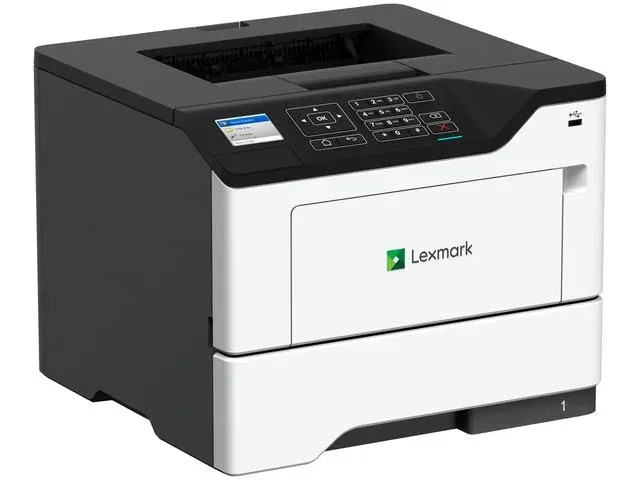 Lexmark MS621dn – černobílá laserová tiskárna A4, 47 str./min, duplex, Gigabit Ethernet, 650 listů papíru