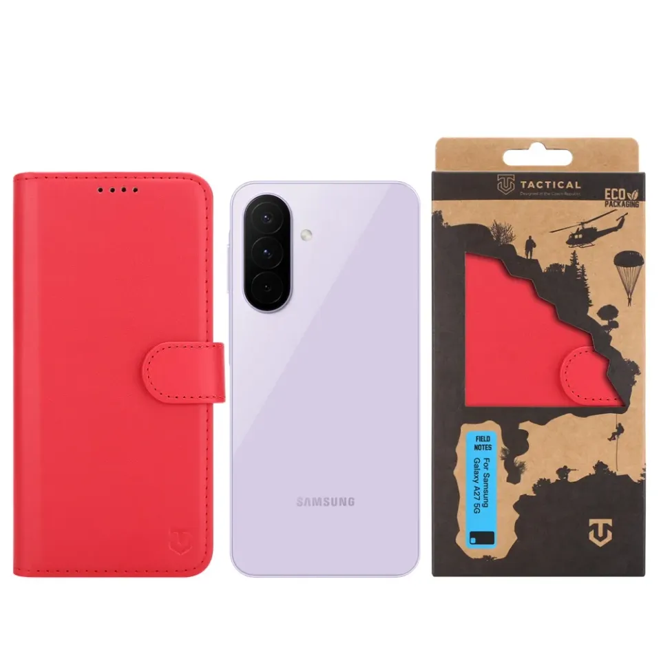 Tactical Field Notes pro Samsung Galaxy A27 5G Red