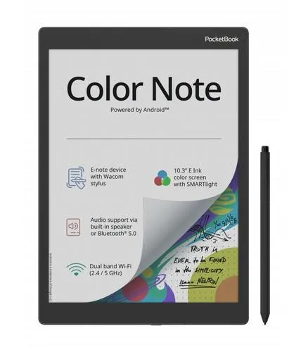 POCKETBOOK 1041 InkPad EO color Note Stormy Sea, podsvícený dotykový displej