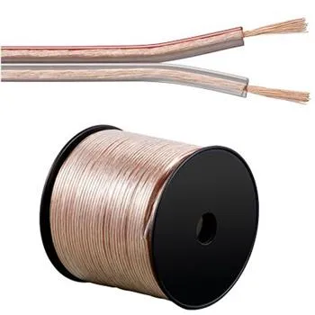 PremiumCord Kabely na propojení reprosoustav 100% CU měď 2x2,5mm 1m - délka na p