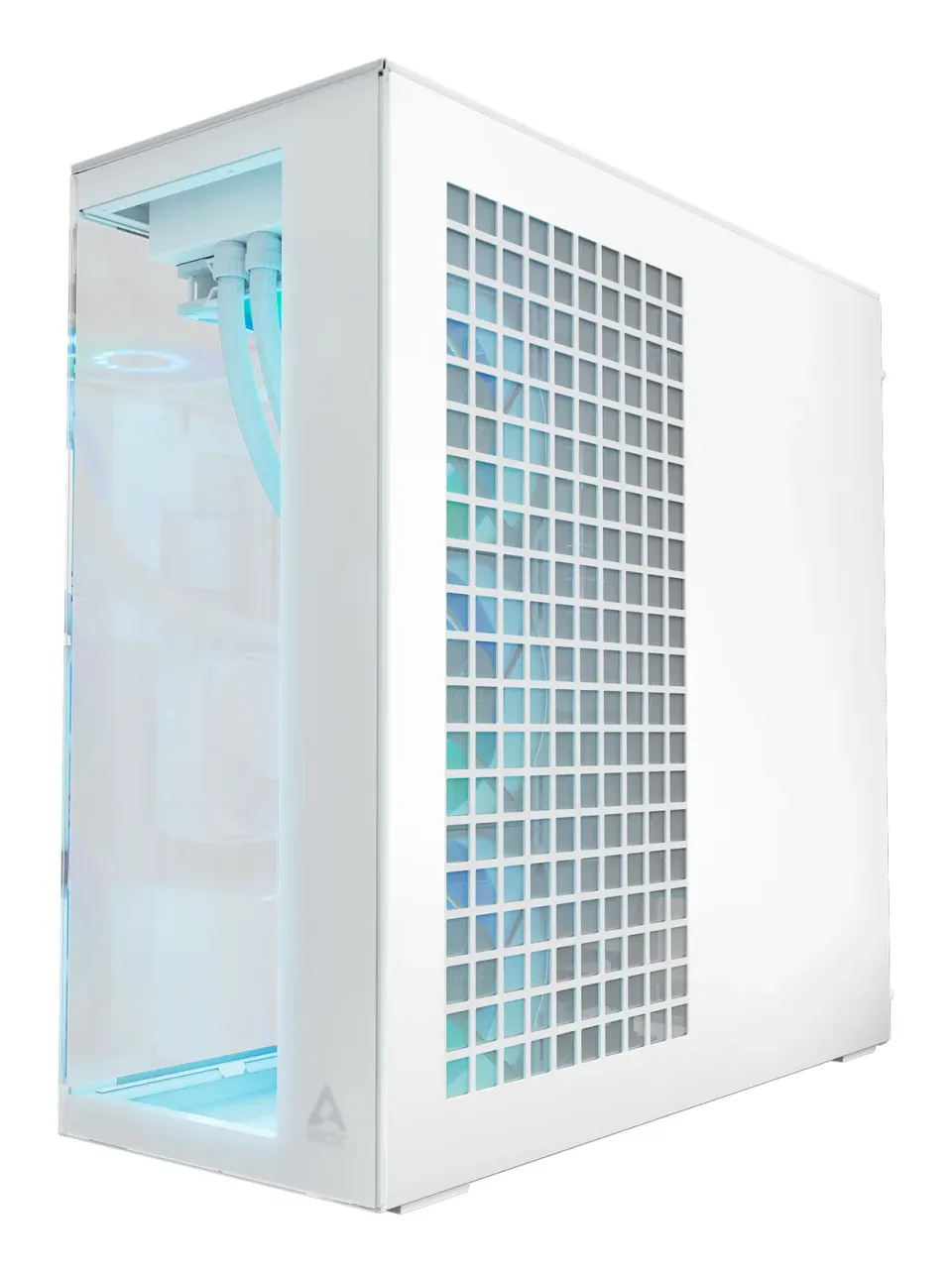 ARCTIC case Xtender Tower, transparent window, držák GPU, white