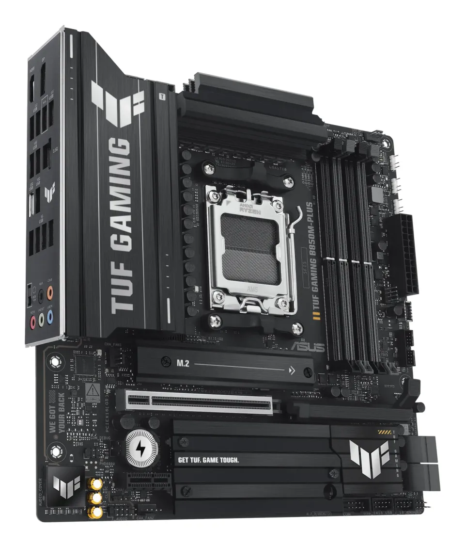ASUS MB Sc AM5 TUF GAMING B850M-PLUS, AMD B850, 4xDDR5, 1xDP, 1xHDMI, mATX