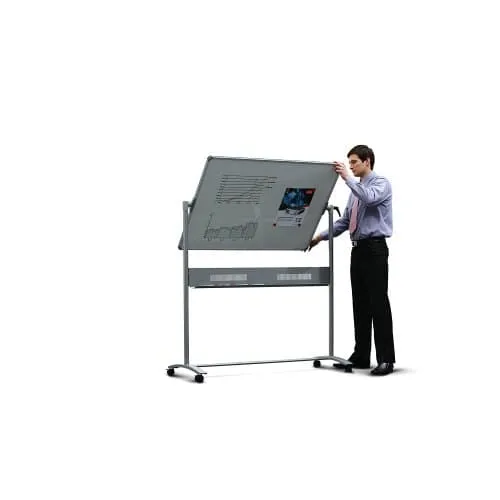 Nobo mobilní magnetická smaltovaná tabule Nano Clean 1500 x 1200 mm