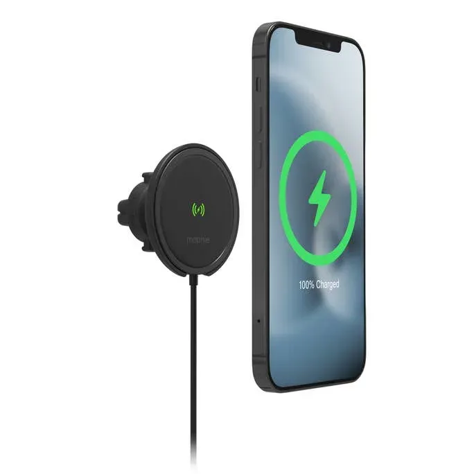 Mophie Snap+ bezdr. nab. držák do auta 15W - černý