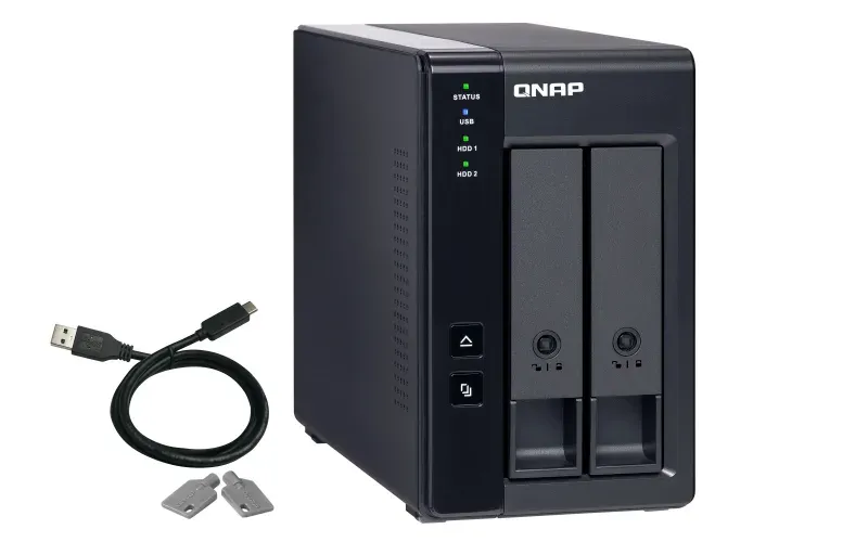 QNAP TR-002 rozšiřovací jednotka pro PC či QNAP NAS (2x SATA / 1x USB 3.1 typu C - Gen 2)