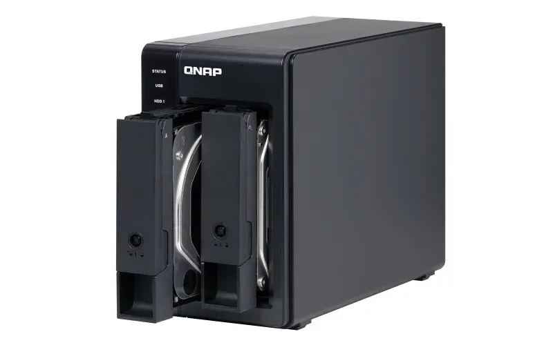 QNAP TR-002 rozšiřovací jednotka pro PC či QNAP NAS (2x SATA / 1x USB 3.1 typu C - Gen 2)