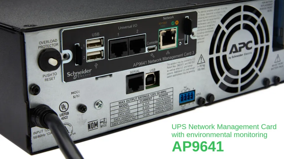 APC Network Mgmt Card 3 + EnvirMonitoring