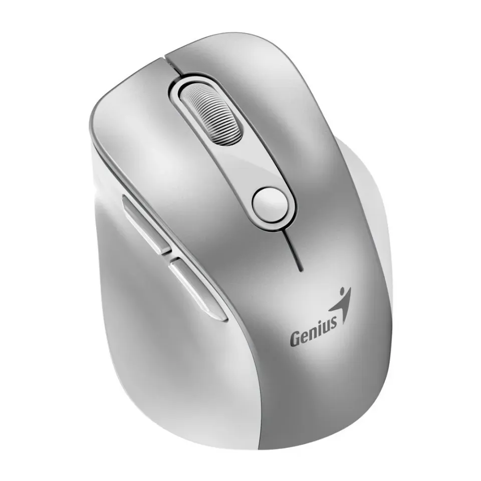 Genius Ergo 9000S Pro Myš, bezdrátová, optická, 2400DPI, 6 tlačítek, BT, 2,4GHz,