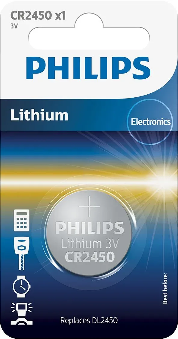 Philips baterie CR2450 - 1ks