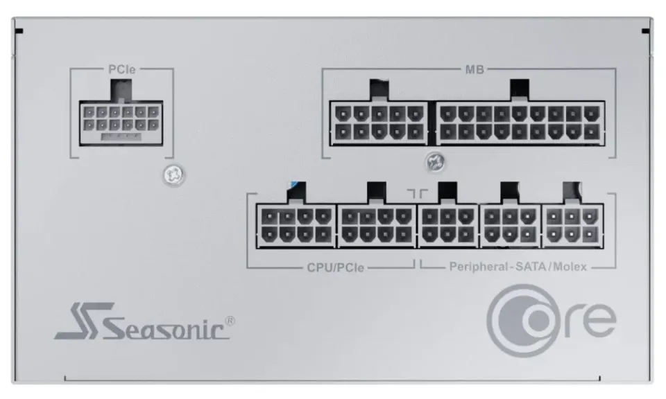 SEASONIC zdroj 650W Core GX-650, ATX, 80+ Gold