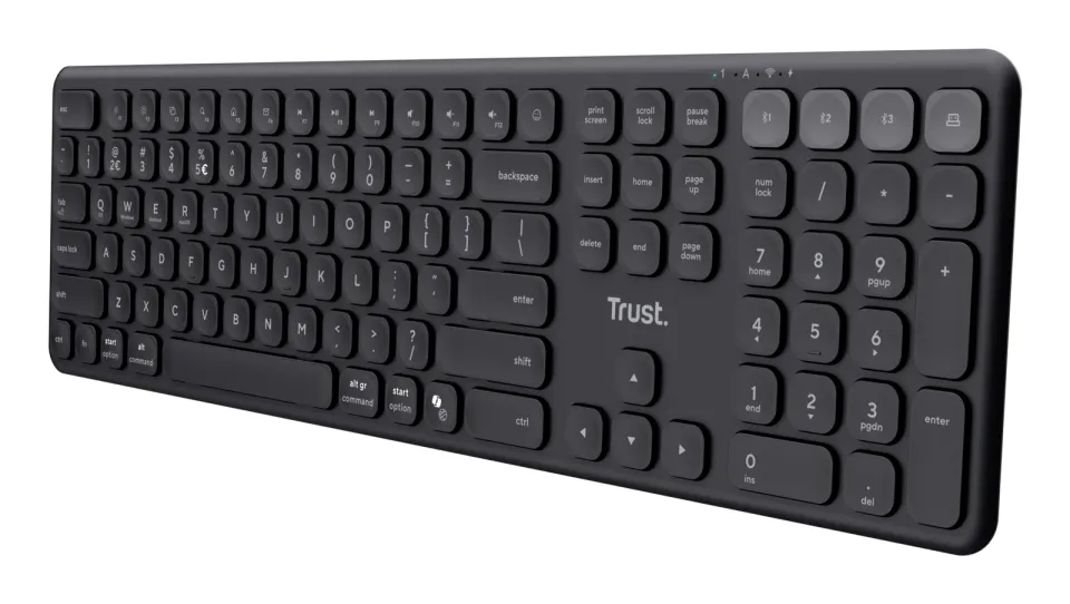 TRUST VAIYA MULTIDEVICE WIRLS KEYBOARD US