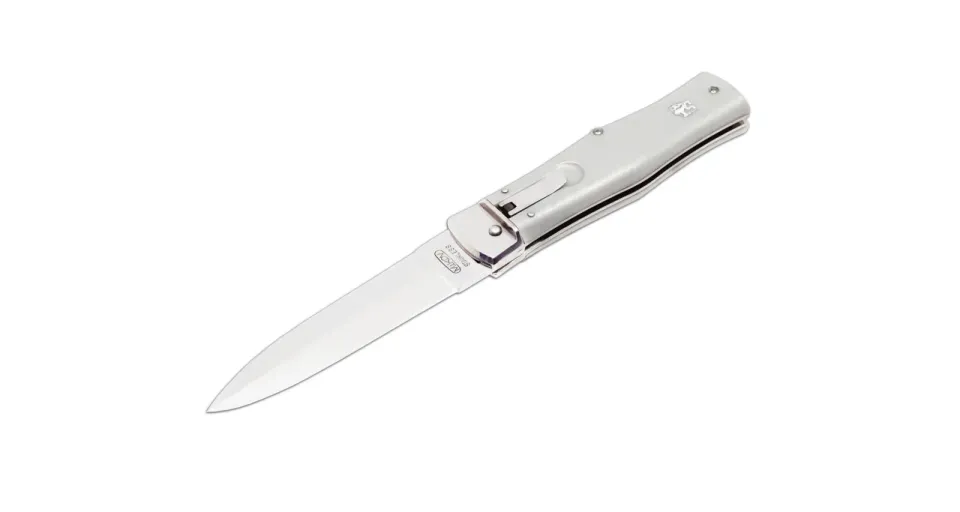 Vyhazovací zavírací nůž PREDATOR s klipem 241-NH-1/KLIP barevné provedení šedá