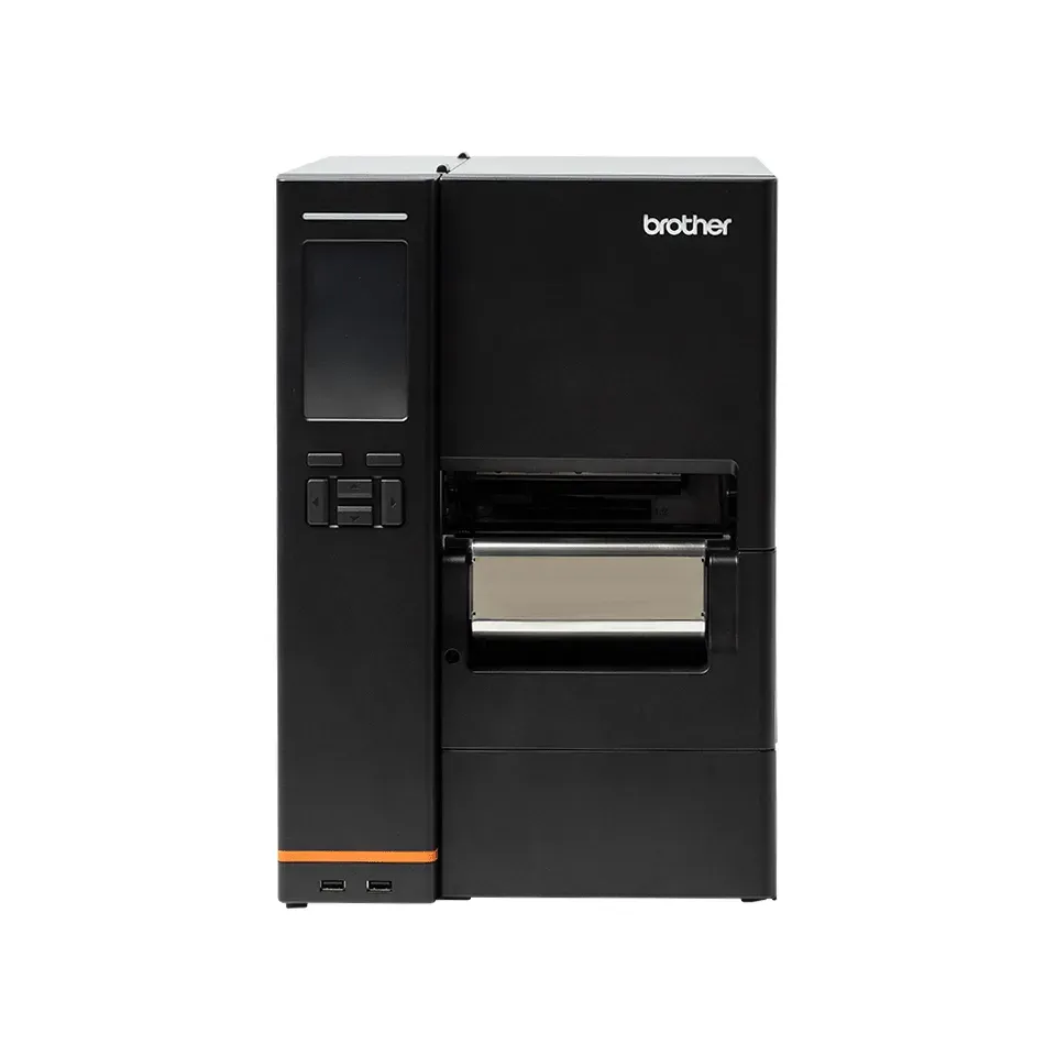 Brother TJ-4522TN – průmyslová tiskárna štítků 4", 300 dpi, 305 mm/s, vnitřní navíječ, USB, LAN, RS-232C