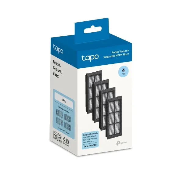 TP-Link Tapo RVA520 4x HEPA filtr pro Tapo RV50 Pro Omni, Tapo RV50 Omni
