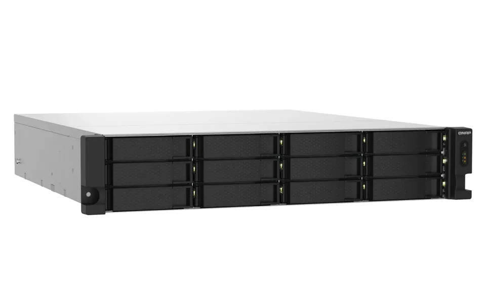 QNAP TS-1232PXU-RP-4G (1,7GHz / 4GB RAM / 12x SATA / 2x 2,5GbE / 2x 10GbE SFP+ / 1x PCIe / 2x zdroj)
