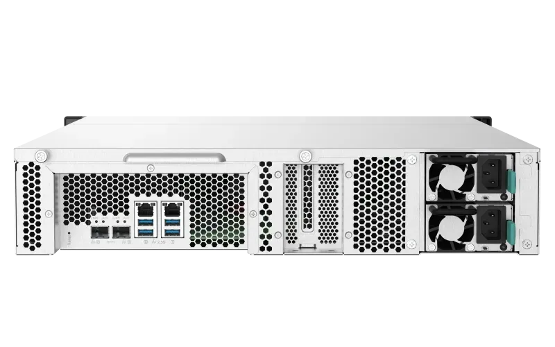 QNAP TS-1232PXU-RP-4G (1,7GHz / 4GB RAM / 12x SATA / 2x 2,5GbE / 2x 10GbE SFP+ / 1x PCIe / 2x zdroj)
