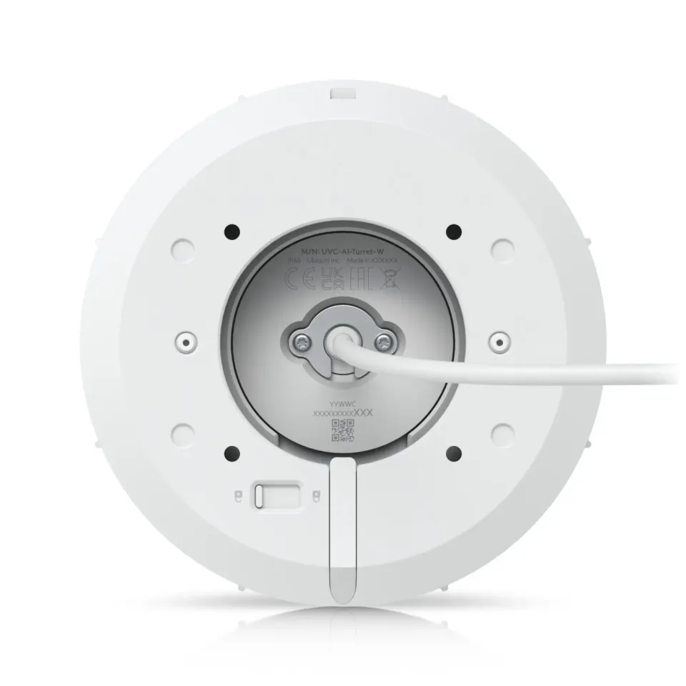 UBNT UVC-AI-Turret-W, AI Turret IP kamera, 8MP, bílá