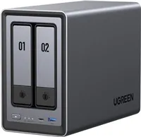UGREEN NASync DXP2800 (4C/IntelN100/3,4GHz/8GBRAM/2xSATA/2xM.2/1x2,5GbE/2xUSB2.0/2xUSB3.2/1xUSB-C/HDMI)