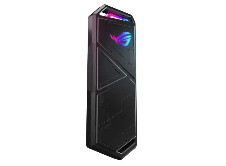 ASUS ROG STRIX ARION LITE SSD NVME AURA case, USB-C 3.2, M.2 NVMe SSD kovový box, délka 30-80 mm, AURA RGB