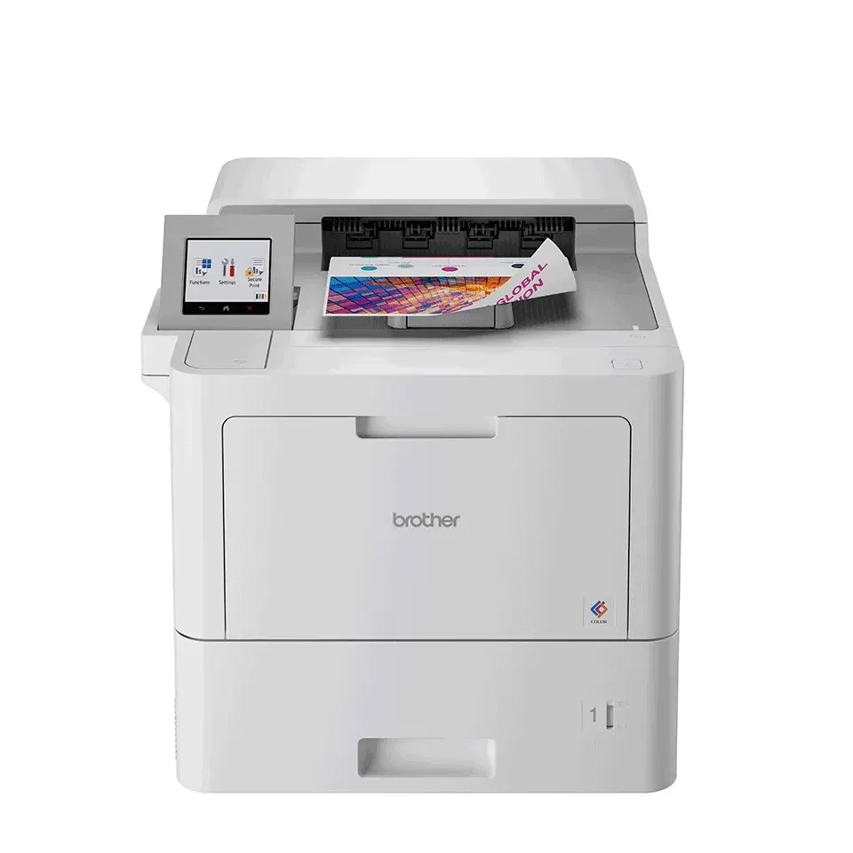 Brother HL-L9470CDN – barevná laserová tiskárna A4, 40 str./min, duplex, 520 listů, NFC, gigabitový Ethernet, Wi-Fi volitelně