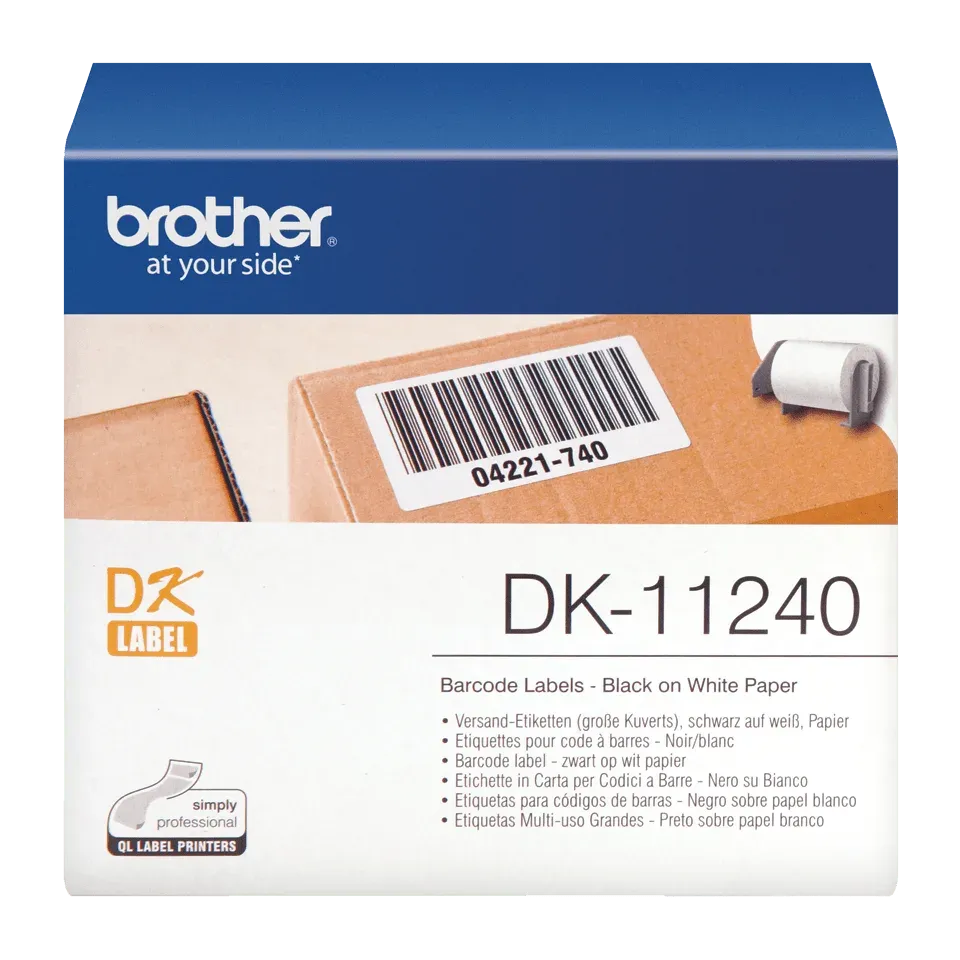 Brother - DK 11240 (papírové / barcode - 600 ks) 102 x 51 mm