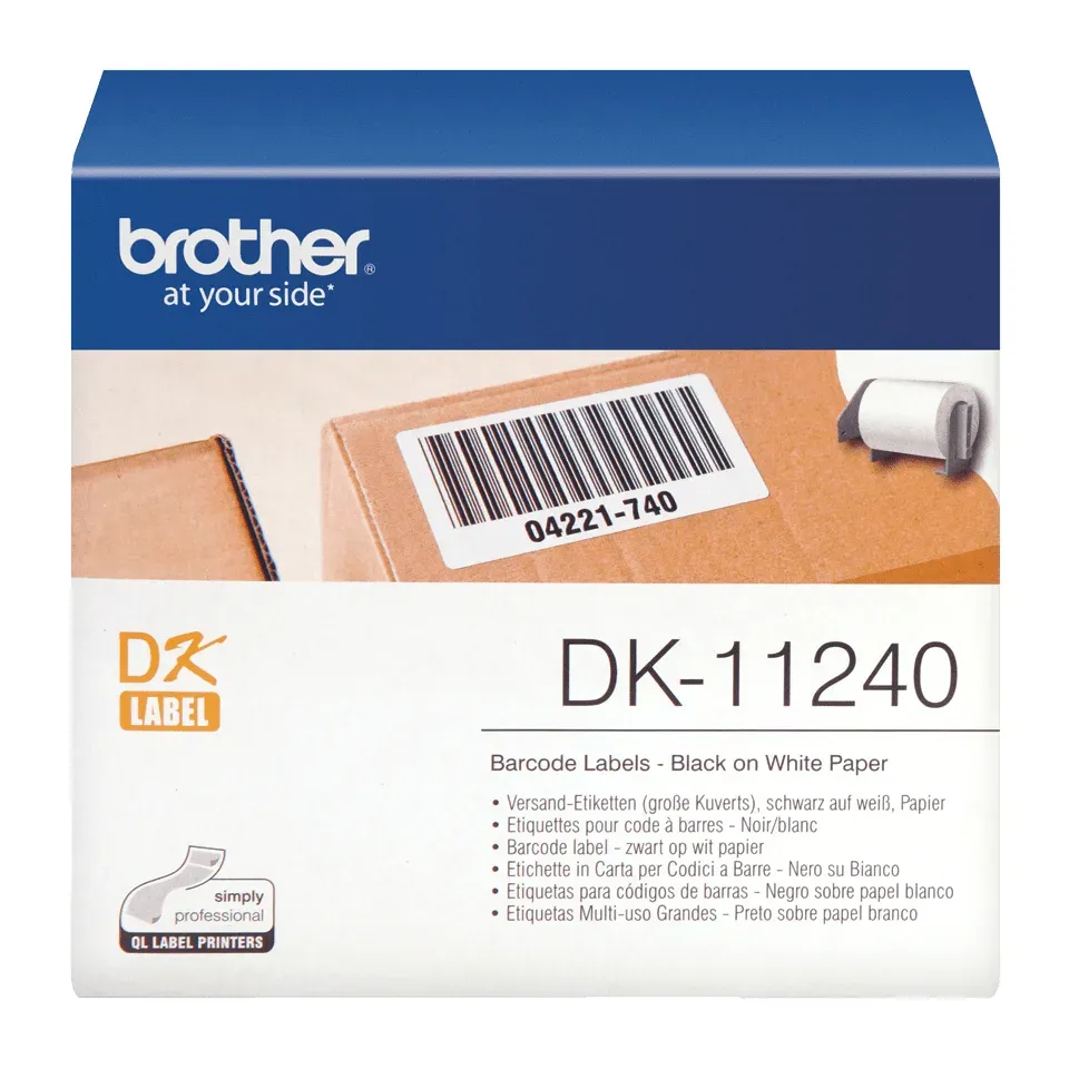 Brother - DK 11240 (papírové / barcode - 600 ks) 102 x 51 mm