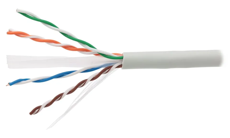 PLANET kabel UTP, lanko, 4pár, Cat6, LS0H, ELITE, Dca, balení 305m