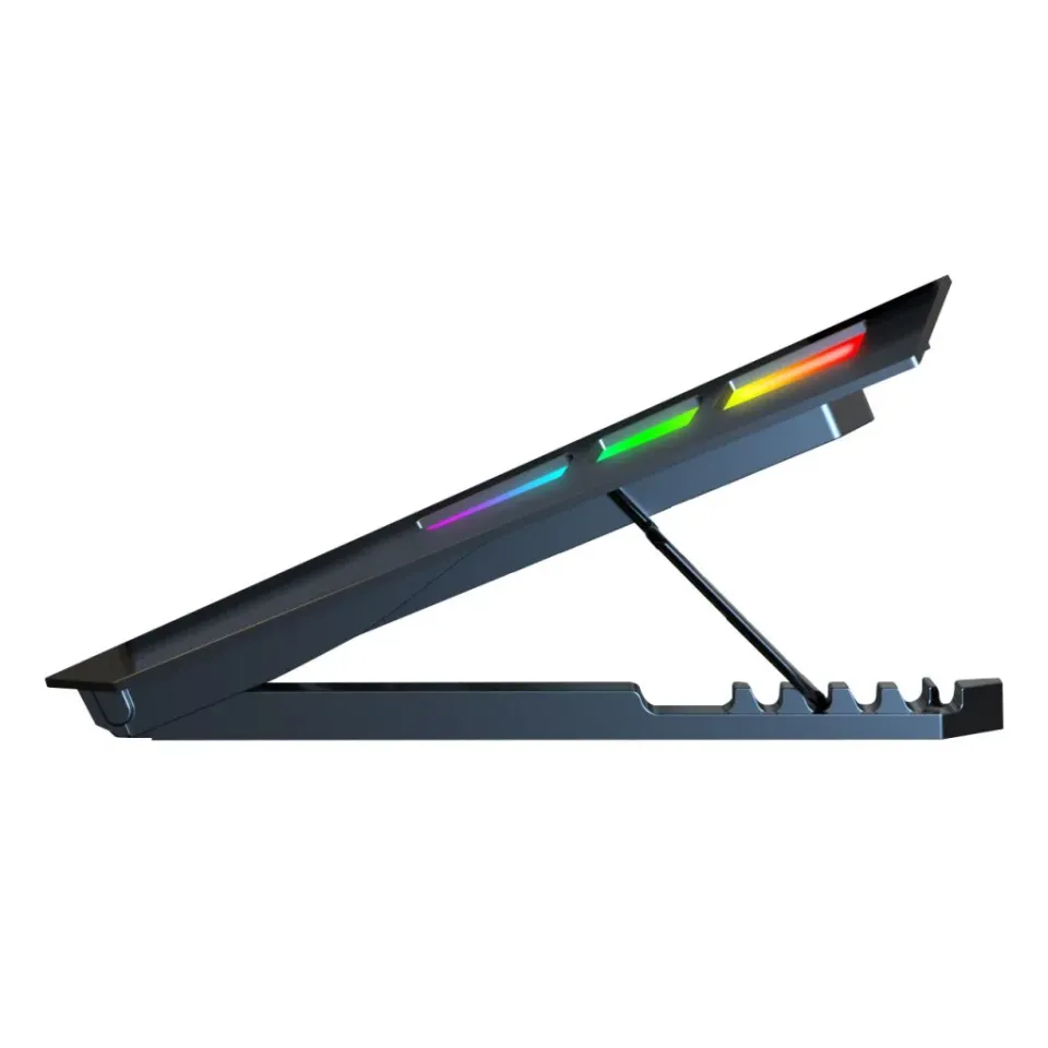 EVOLVEO Ania 16, chladicí podstavec pro notebook 10-17", 5x ventiátor, RGB podsv