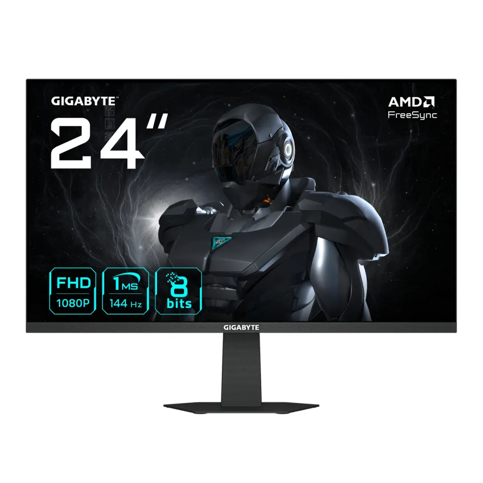 GIGABYTE LCD - 23.8" Gaming monitor GS24F14 FHD, IPS,1920 x 1080, 144Hz, 1500:1, 300 cd/m2, 1ms, 1xHDMI, 1xDP