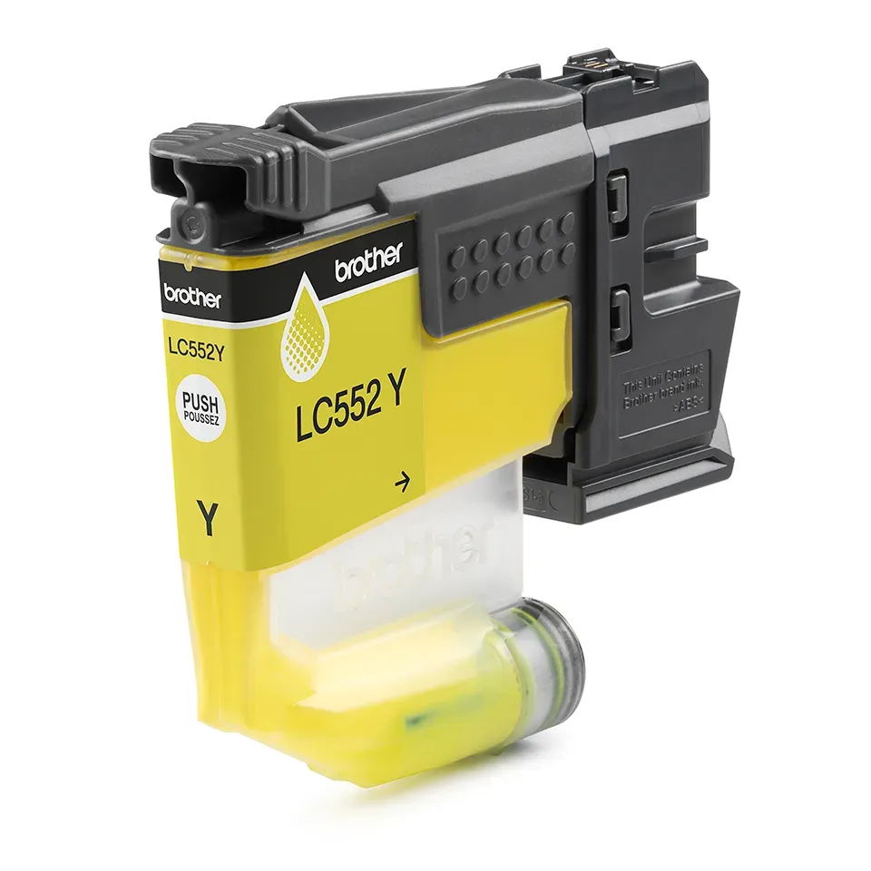 Brother LC-552Y (inkoust yellow, 550 str.)
