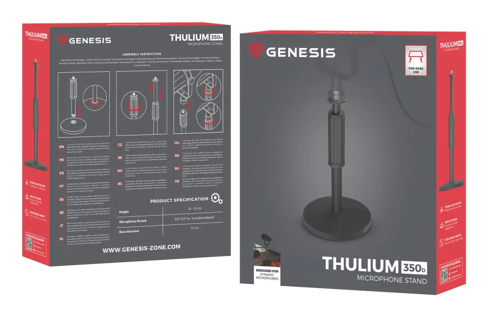 Stojan mikrofonu Genesis THULIUM 350D