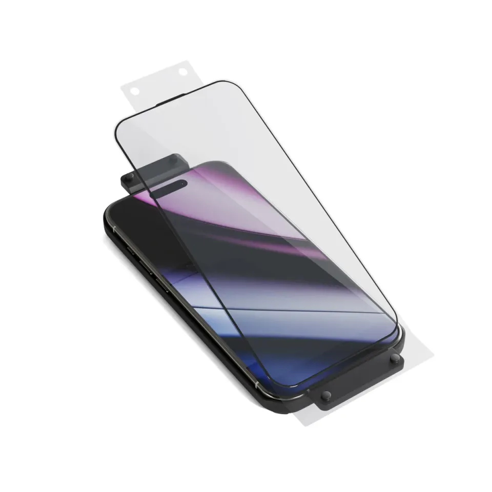 Epico Hero 3D sklo iPhone 15/16 - s aplikátorem