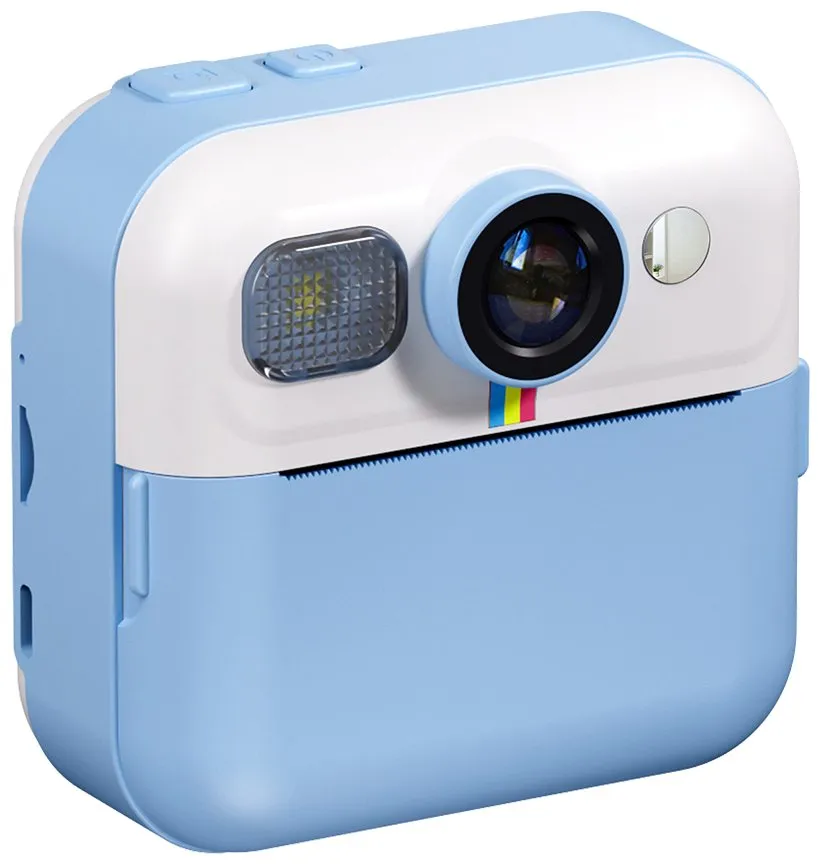 COLORWAY dětský fotoaparát a kamera s tiskárnou CW-PHP01B/ 2,4" IPS/ 1500mAh/ USB-C/ Android/ iOS/ modrá