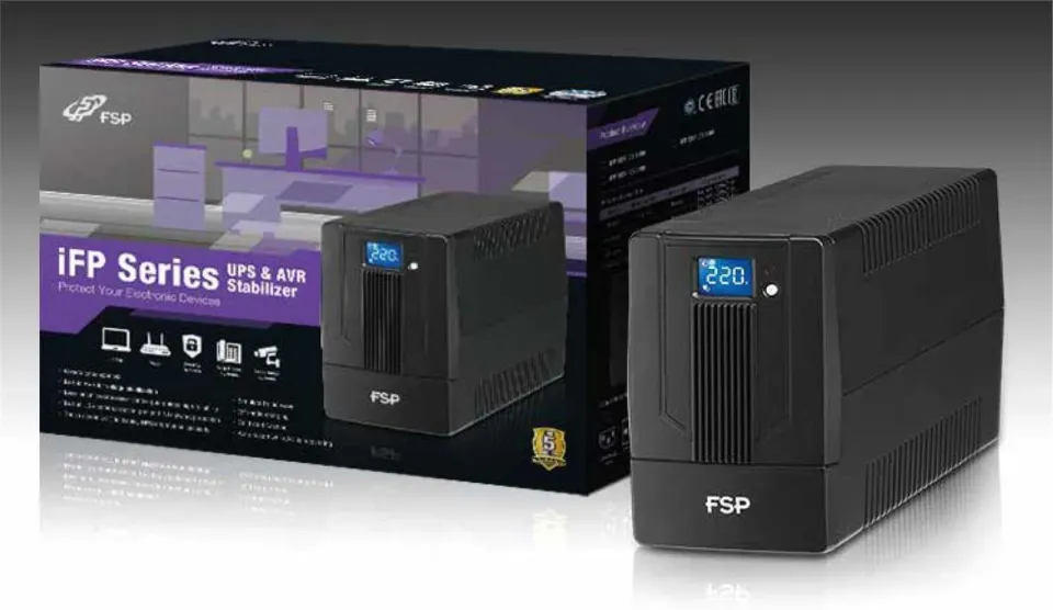 AVACOM FSP UPS iFP 2000, 2000VA/1200W, LCD, line interactive