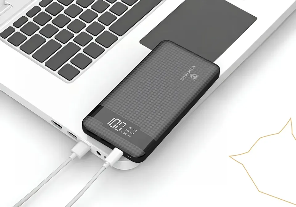Viking powerbanka PN-961PD, QC3.0, 10000 mAh, černá