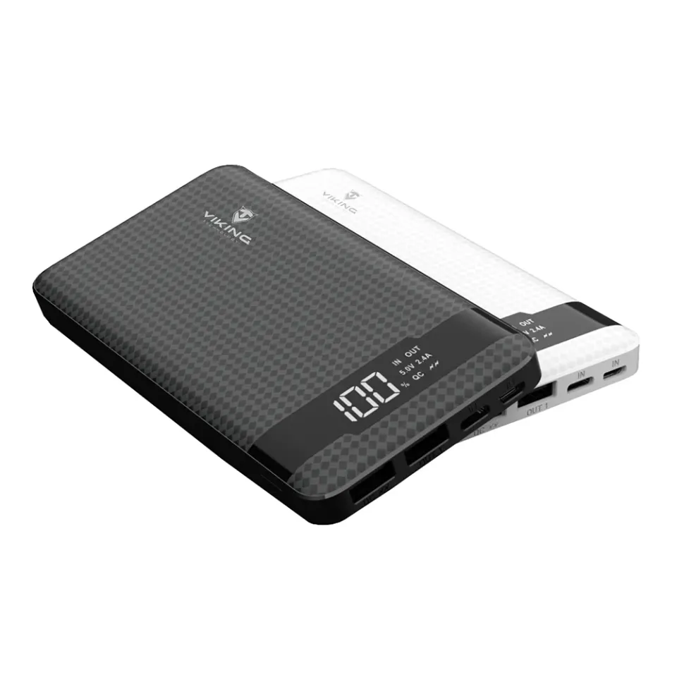 Viking powerbanka PN-961PD, QC3.0, 10000 mAh, černá