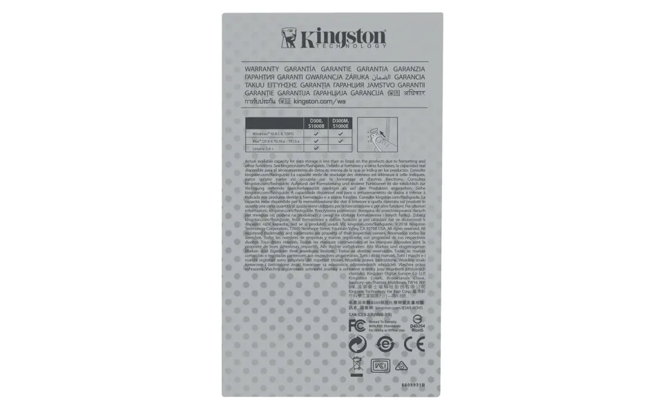 Kingston Flash Disk IronKey 32GB Enterprise S1000 Encrypted USB 3.0 FIPS Level 3, Managed
