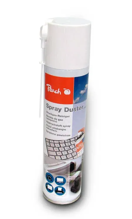 PEACH čistící sprej Air-Duster, stlačený vzduch, PA100, 400ml