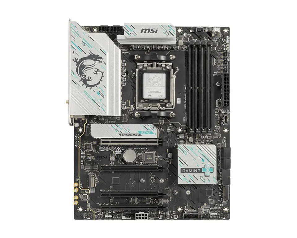 MSI B850 GAMING PLUS WIFI, AM5, AMD B850, 4x DDR5, ATX