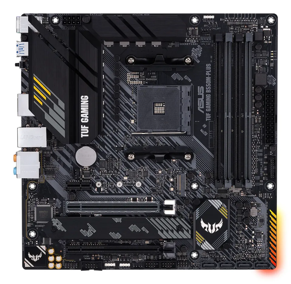 ASUS MB TUF GAMING B550M-PLUS soc.AM4 B550 DDR4 mATX M.2 HDMI DP