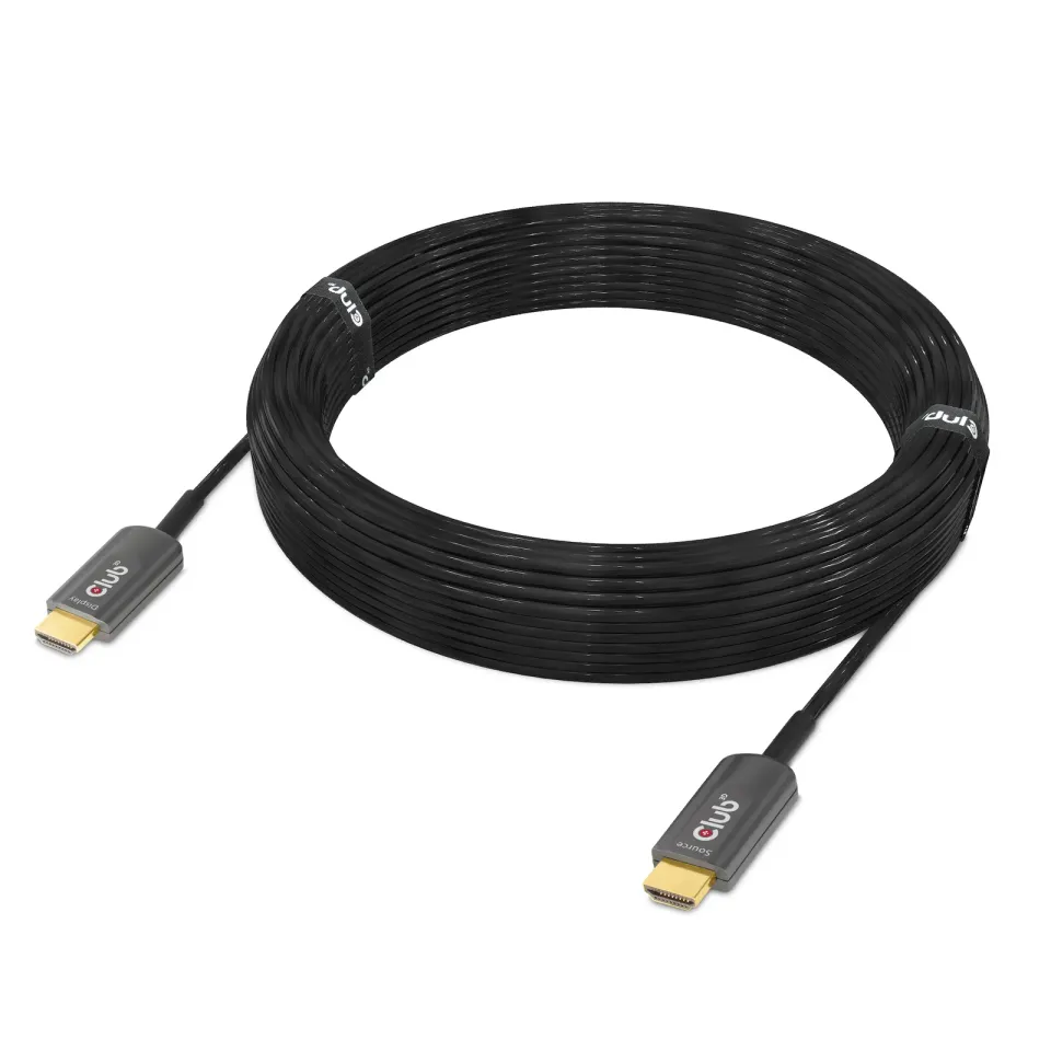 Club3D Kabel HDMI, Ultra Rychlý HDMI™ Certifikovaný AOC Cable, 4K120Hz/ 8K60Hz (M/M), 15m