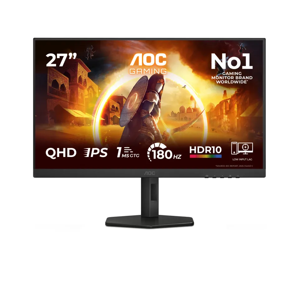 AOC AGON/Gaming Q27G4XF/27"/IPS/QHD/180Hz/1ms/Black/3R