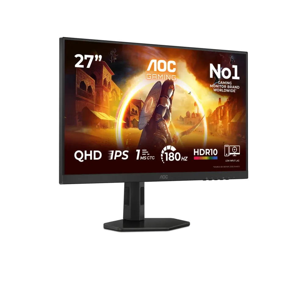 AOC AGON/Gaming Q27G4XF/27"/IPS/QHD/180Hz/1ms/Black/3R