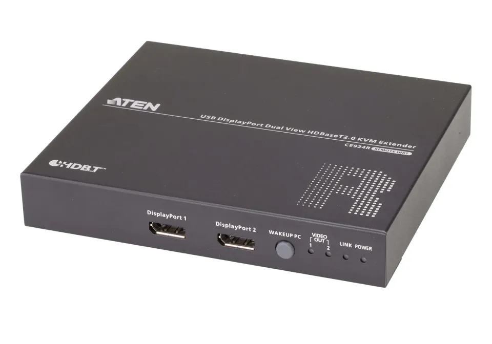 ATEN USB DisplayPort Dual View HDBaseT 2.0 KVM Extender (4K@100 m)